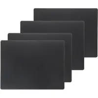 Lind DNA Tischset Square L Bull Black (4er Set)-35 x 45 cm