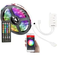 Autre WLAN-RGB-LED-Streifen mit Sound-Steuerung, App, Sprachsteuerung, 5 m