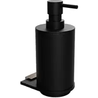 BRILLANTBAD BALLA Seifenspender Messing Schwarz Kupfer 75x170x130 mm, 230 ml für Bad & Küche >> zum Bohren