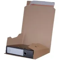 VEPATIM 20x Ordnerversandverpackungen braun für A4 Ordner 35-80mm