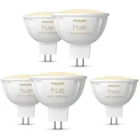 Philips Hue White Ambiance MR16 LED-Lampe 400lm, 5er Pack