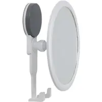 Wellhome - Spiegel mit ABS und selbstklebender 17x7,4x18,9cm