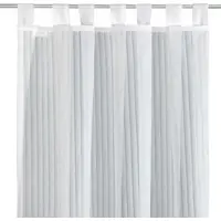 Arsvita Gardine Lisa Weiß 135cm x 245cm Schlaufe