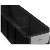 Proregal Leitfähiger Trennsteg für schmale Industrieboxen | Breite 9,1cm | 10 Stück