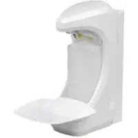Ophardt hygiene Ophardt RX 5 T Seifen-/Desinfektionsmittelspender 4402237 , Mit Kunststoffpumpe, 1,5 ml pro Hub, mit Rückwand