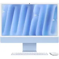Apple iMac Blau CZ1E5-0111010 - 61cm24'' M4 8-Core CPU, 8-Core GPU, 24GB RAM, 512GB SSD, Standardglas, Magic Keyboard Touch-ID Ziffernblock