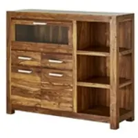 Möbel Kraft Highboard Amarillo , holzfarben , Maße (cm): B: 140 H: 120 T: 45.0