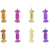 Möbel Kraft Anhänger Bonbons 6er Set ¦ mehrfarbig ¦ Kunststoff ¦ Maße (cm): B: 4 H: 2,5
