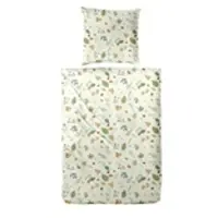 Möbel Kraft Bettwäsche-Set , braun , Maße (cm): B: 155 H: 1