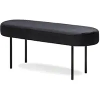 Möbel Kraft Sitzbank ¦ schwarz ¦ Maße (cm): B: 100 H: 38