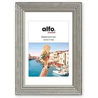Alfo. Arezzo 30x40 cm grau, Holzrahmen