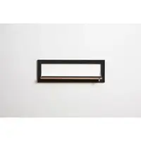 AMBIVALENZ Fläpps Regal 80x27 Schwarz