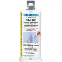 Weicon 10564050 - Strukturkleber, Easy-Mix RK-7200 Acrylat, transparent, 50 g