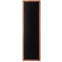SHOWDOWN Kreidetafel für Wandmontage Hellbraun 56 (B) x 2 (T) x 170 (H) cm