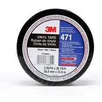3M Weich-PVC-Klebeband 471 F, schwarz, 101 mm x 33 m, 0,13 mm