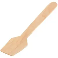 Gastronoble Fiesta Compostable Eislöffel - Holz - biologisch abbaubar - 9,6cm - 2000 Löffel