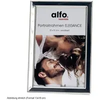 Alfo. Elegance versilbert 13x18 cm Porträtrahmen