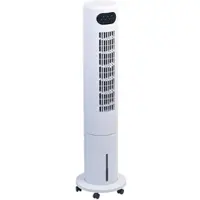 Sichler Haushaltsgeräte 3in1-Turmventilator, Luftkühler & -befeuchter, 80° Oszillation, 40 W