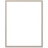 THE POSTER CLUB - Bilderrahmen Eiche beige, Echtglas, 40 x 50 cm