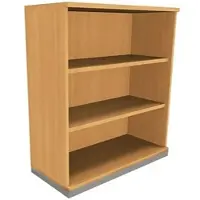 Fm Büromöbel Aktenregal »Sidney« 100 cm extrabreit 3 OH braun, 100x113.3x44.2 cm