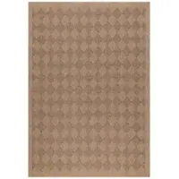 Carpetsale24 Indoor Outdoor-Teppich Flachgewebe Natürlicher Sisal Look Wetterfest Wohnzimmer Balkon Küche Terrasse Boho Design Grösse: 120x170 cm