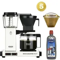 Moccamaster Filterkaffeemaschine KBG Select Off-White Aktionspaket