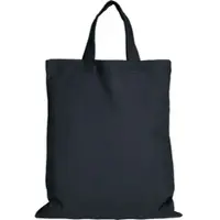 TEXXILLA 10 Stück Apothekertasche - OEKO-TEX 100 zertifiziert | mit zwei kurzen Henkeln | 22x26cm | Jutebeutel | Einkaufstasche | unbedruckt, dunkelblau, 25 Stück