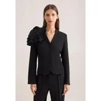 Seidensticker Jackenblazer , Damen, Gr. 34, schwarz, 99% Viskose, 1% Elasthan, unifarben, Blazer Jackenblazer