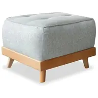 Miuform Fußhocker Dazzling Daisy ¦ grau ¦ Maße (cm): B: 56 H: 42