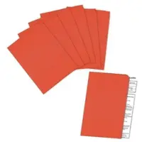 Elco Sichthüllen »Ordo discreta« A4 Papier 100 Stück rot