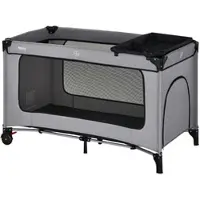 Fillikid Reisebett Premium ¦ grau ¦ Maße (cm): B: 65 H: 76 T: 125.0