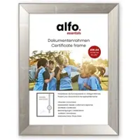 Alfo. Nina DIN A4 silber, Holzrahmen