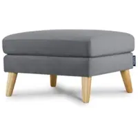 Konsimo Hocker Tagio ¦ grau ¦ Maße (cm): B: 80 H: 46