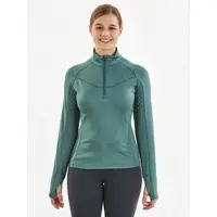 BUSSE Shirt Melani Tech silver pine langarm , Busse_17_Groessen:Erwachsene. Gr. XS