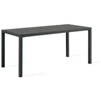 Vermobil Tisch Quatris 160x80x75 cm schwarz