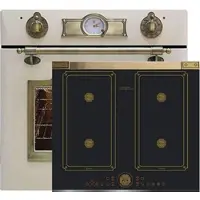 Kaiser Herd-set Elektro Backofen EH 6355 ElfEm+KCT 6745 FI AD Induktions Kochfeld 60 cm