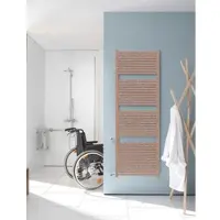 Zehnder Design-Heizkörper Toga elektrisch TE-180-050/GD, RAL 9010, 1785 x 35 x 500 mm, spritzwassergeschützt IP44, 230 V, mit Funksteuerung