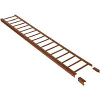 Www Schneefanggitter, 20cm hoch, 2,0 m lang, rotbraun
