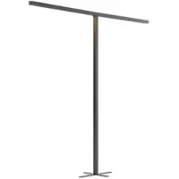 Grau Team Cowork LED-Stehleuchte-Schwarz-mit Tunable White (2700K - 4000K)