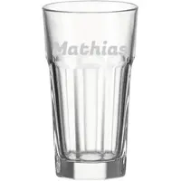 Luxentu Longdrinkglas ROCK 340 ml Name horizontal 1 Stück