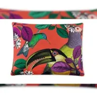 Excelsa Wohnzimmerkissen Rhapsody Baumwolle 45x30x20 cm bunt