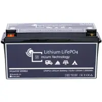 Inlium Technology LiFePO4 12V 200Ah InLium Lithiumakku | Ladefähig 0°C - 60°C ohne BT - 1699€