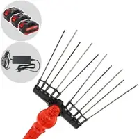 Aima Twigo Cordless Akku-Elektro-Olivenernter Teleskopstange aus Aluminium 195300 cm 3 x 21 V 5,2 Ah