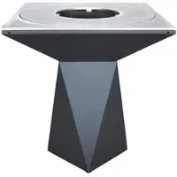 OutInFire Gartenfeuerstelle, Grill mit Grillrost und Stahlbeinen - G1 Graphit