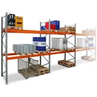 Regalwerk ARTUS-Palettenregal SET 1 2000-2 HxBxT 2500x5655x1100 mm 1 x GF + 1 x AF