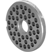 WOLFCUT Fleischwolfscheibe, Lochscheibe INOX-Stahl Größe R70 - 6,0 mm Bohrung kompatibel mit BIZERBA FW 70 / EDERTAL EMS 70 / FEUMA TW-R 70 uvm.