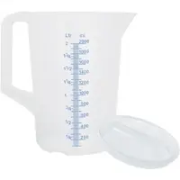 Schneider - Meßbecher, 2 Liter + Deckel, geschlossener Griff