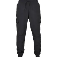 Urban Classics TB3669 | Cargo Nylon Track Pants Trainingshose Herren - Farbe: Black - Größe: 5XL