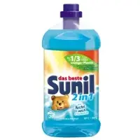 Sunil Vollwaschmittel Kuschelweich 2in1 20 Wäschen, flüssig 4013162028542 , 1 Karton = 8 Flaschen à 1,32 Liter