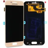 Samsung LCD-Kompletteinheit für Galaxy A3 2017 A320F, pink